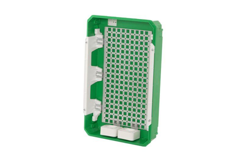  Корпус встраиваемый City9 Box IT 3 ряда 36мод. 2 розетки с бел. дверцей SE EZ9E312P2FIT фото в каталоге от BTSprom.by