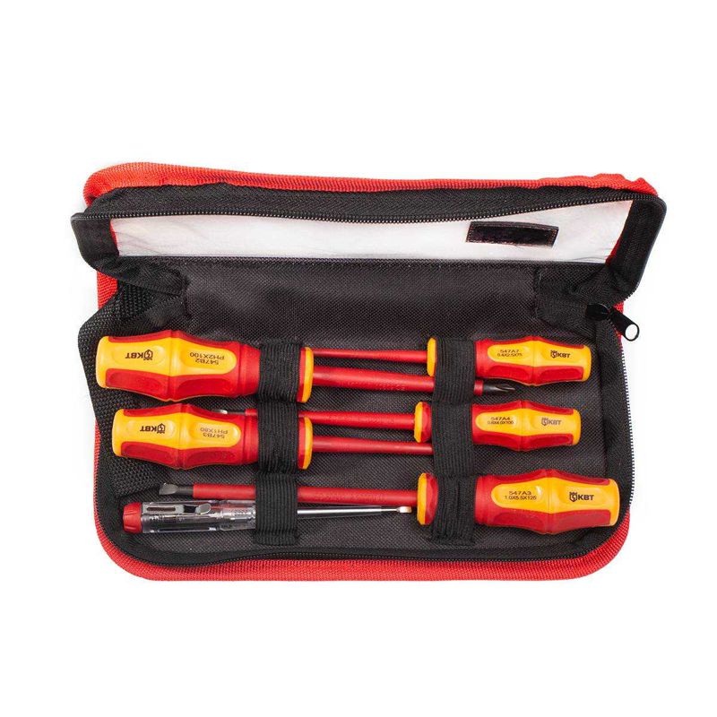 набор отверток диэлектрических профи нио-06-s квт 87129 от BTSprom.by