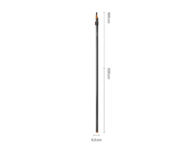черенок телескопический большой quikfit fiskars (длина 228 - 400 см) 1000665 от BTSprom.by