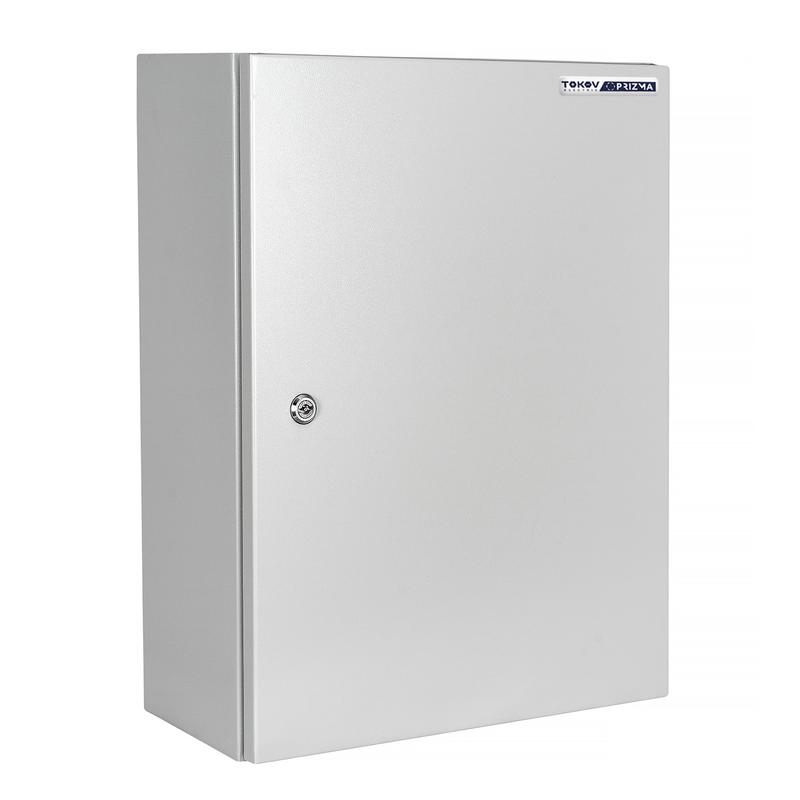 корпус щмп-3 655х500х220 ip54 с монтажн. панелью метал. prizma tokov electric tke-pz-mpb54-3 от BTSprom.by