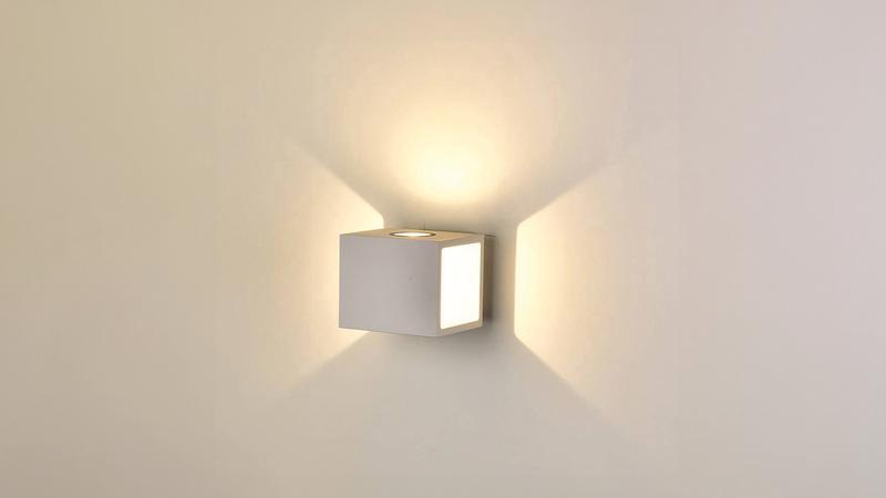 светильник настенный kub lwa0100a-wh-ww 10вт 3000к ip54 бел. designled 00-00002796 от BTSprom.by