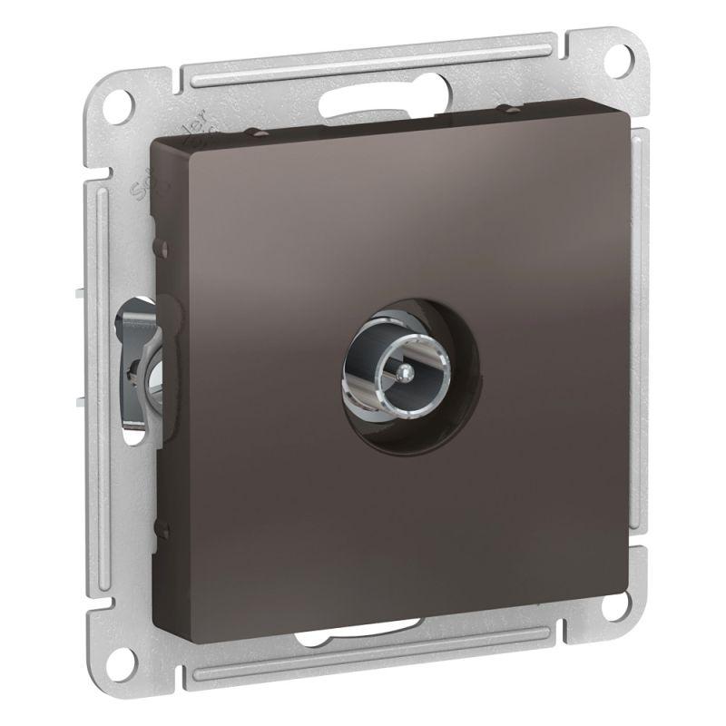 розетка телевизионная оконечная tv atlasdesign 1дб механизм мокко se atn000691 от BTSprom.by