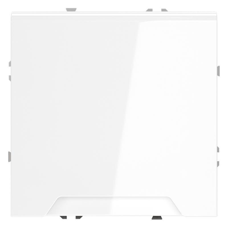 розетка 1-м сп s70 16а с заземл. защ. шторки + крышка механизм бел. глянцевый voltum vls040301 от BTSprom.by