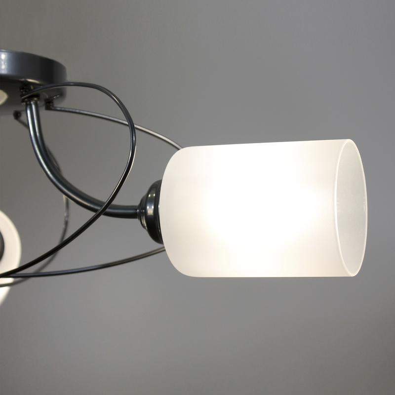  Светильник "Орбиталь" 131 хром (плафон 8461) НСБ 01-3х60-177 Е27 ИУ Элетех 1005404582 фото в каталоге от BTSprom.by