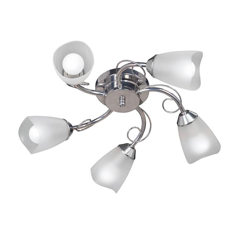 люстра v3881-9/5pl 5xe14 макс. 40вт плафон пп vitaluce v3881-9/5pl от BTSprom.by