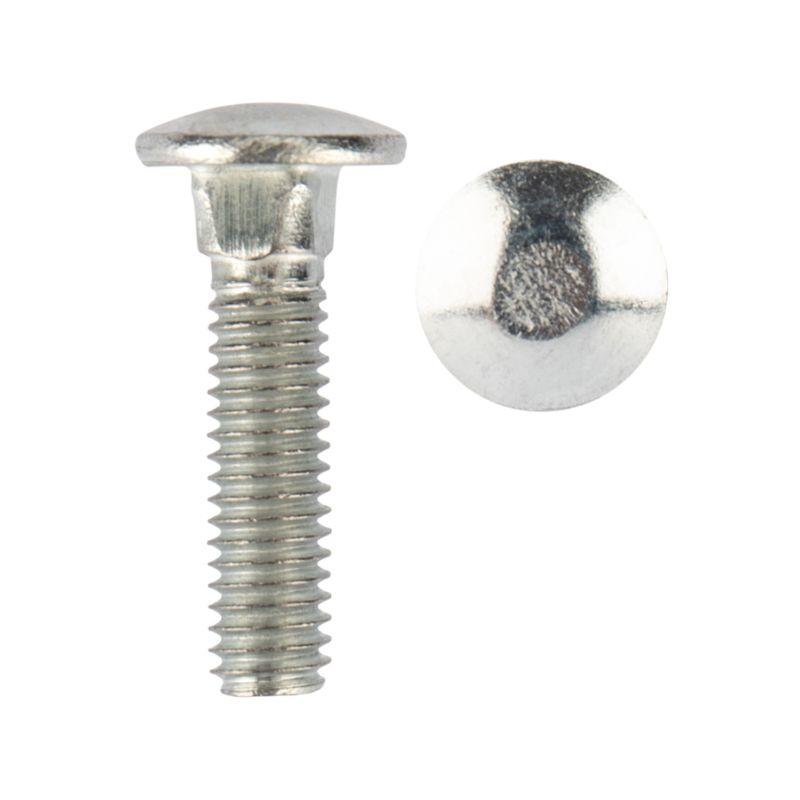  Болт мебельный 6х25 DIN 603 (уп.50шт) Kranz KR-01-3511-008 фото в каталоге от BTSprom.by