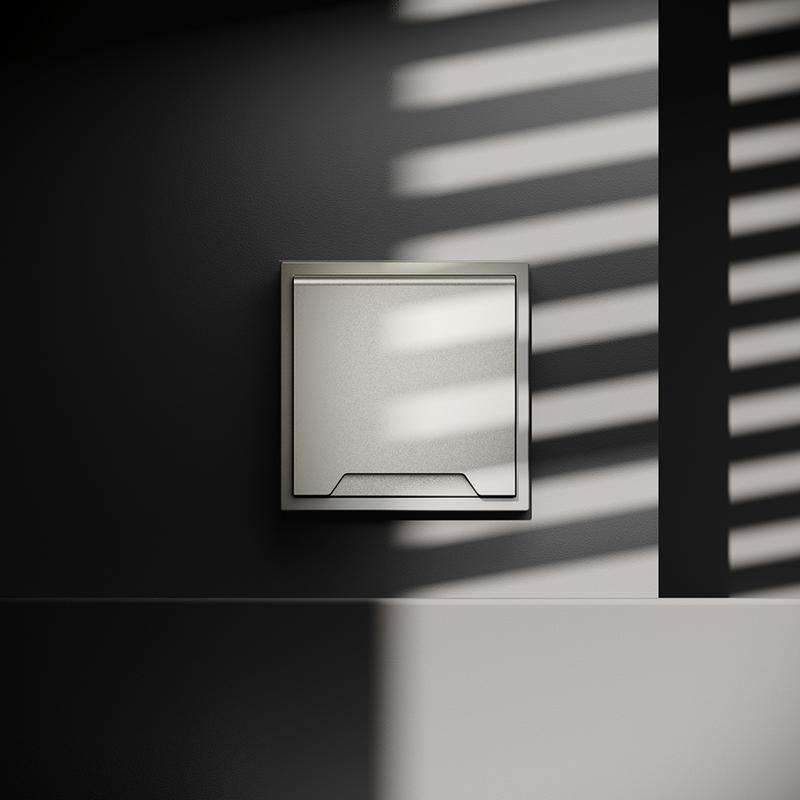  Розетка 1-м СП S70 16А с заземл. защ. шторки + крышка механизм шелк Voltum VLS040304 фото в каталоге от BTSprom.by