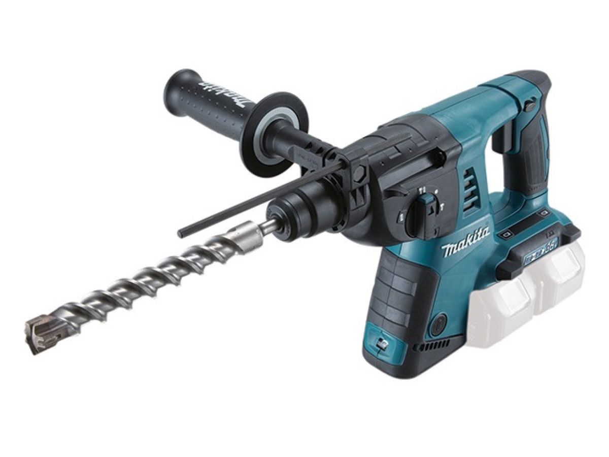 аккум. перфоратор makita lxt dhr 263 z в кор. (18+18 в, без аккумулятора, 2.5 дж, вес 4.9 кг, быстросъемн.) dhr263z от BTSprom.by
