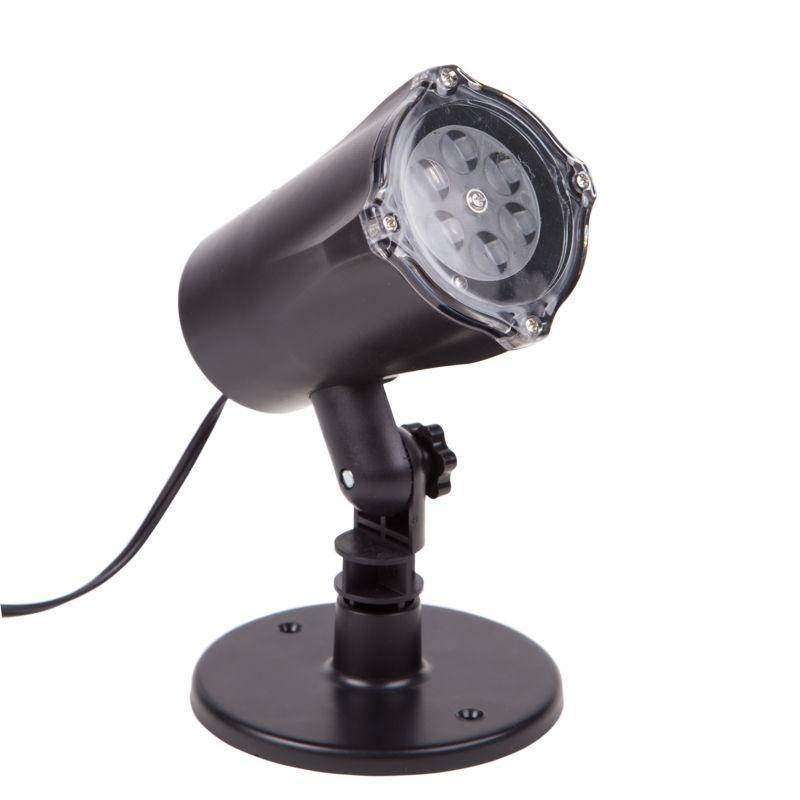 проектор светодиодный 4led бел. 4вт 230в ip44 бел. снежинки neon-night 601-263 от BTSprom.by