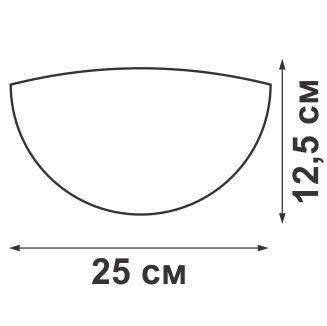 светильник v6225/1a 1хе27 макс.100вт настенный vitaluce от BTSprom.by