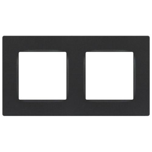рамка 2-м 12-5202-12 классик графит эра б0067759 от BTSprom.by
