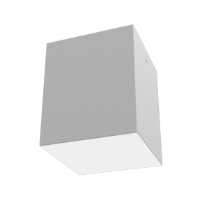 светильник светодиодный dl-box 15вт 3000к 140х140х170 накладной ral9003 бел. муар с опаловым рассеив. varton v1-r0-00819-20000-2001530 от BTSprom.by