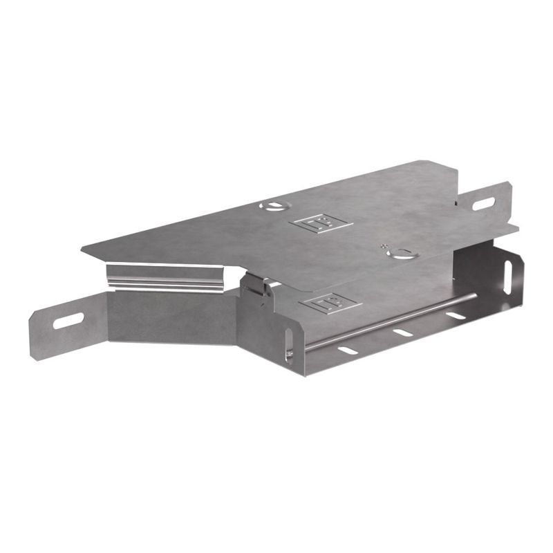 Ответвитель для лотка горизонтальный 200х50 с крышкой Стандарт Промрукав PR16.1179 от BTSprom.by