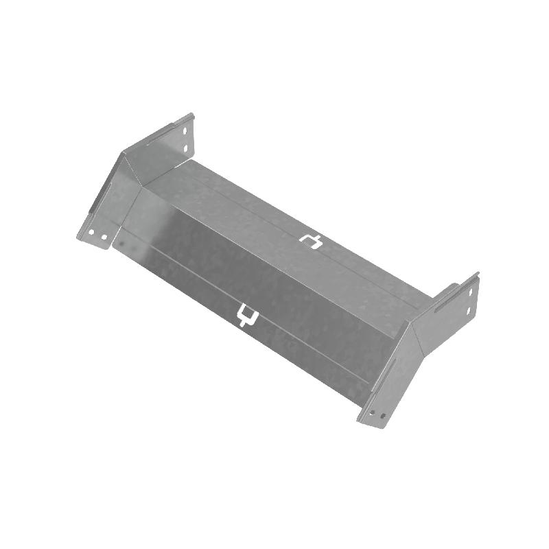 Угол для лотка вертикальный внешний 45град. 500х80 "ПЛЮС" VLplus45-80-500 INOX304 КМ PL5669 от BTSprom.by