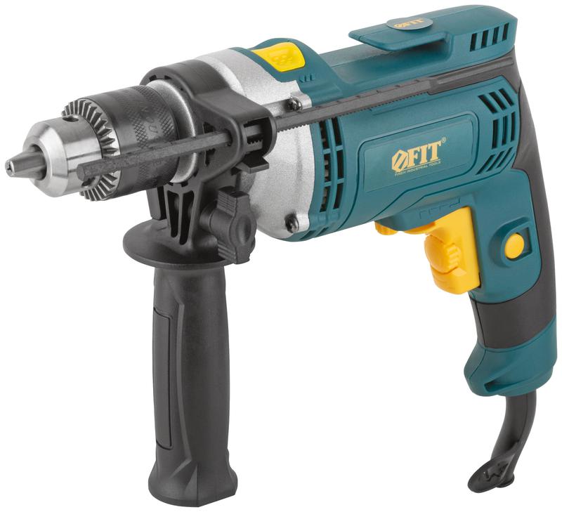 дрель ударная 750вт 0-3000об/мин клп 13мм fit 80076 от BTSprom.by
