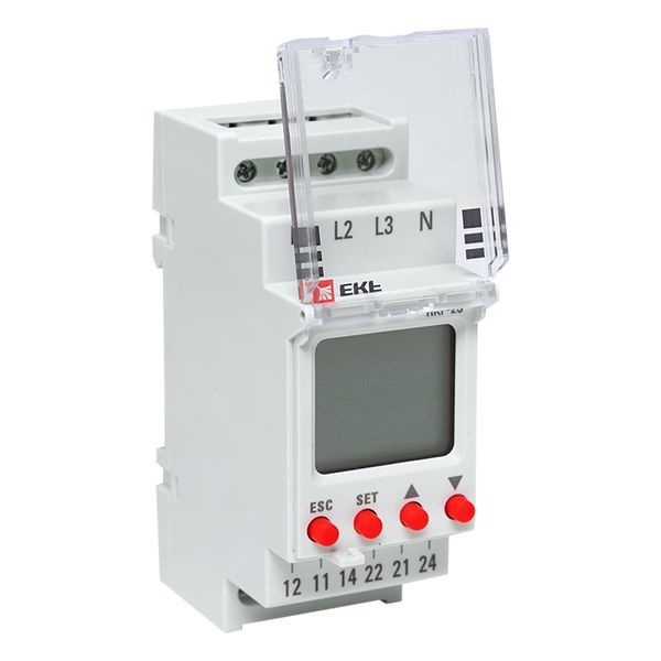  Реле контроля фаз с LCD дисплеем RKF-2S (с нейтралью) EKF rkf-2s фото в каталоге от BTSprom.by