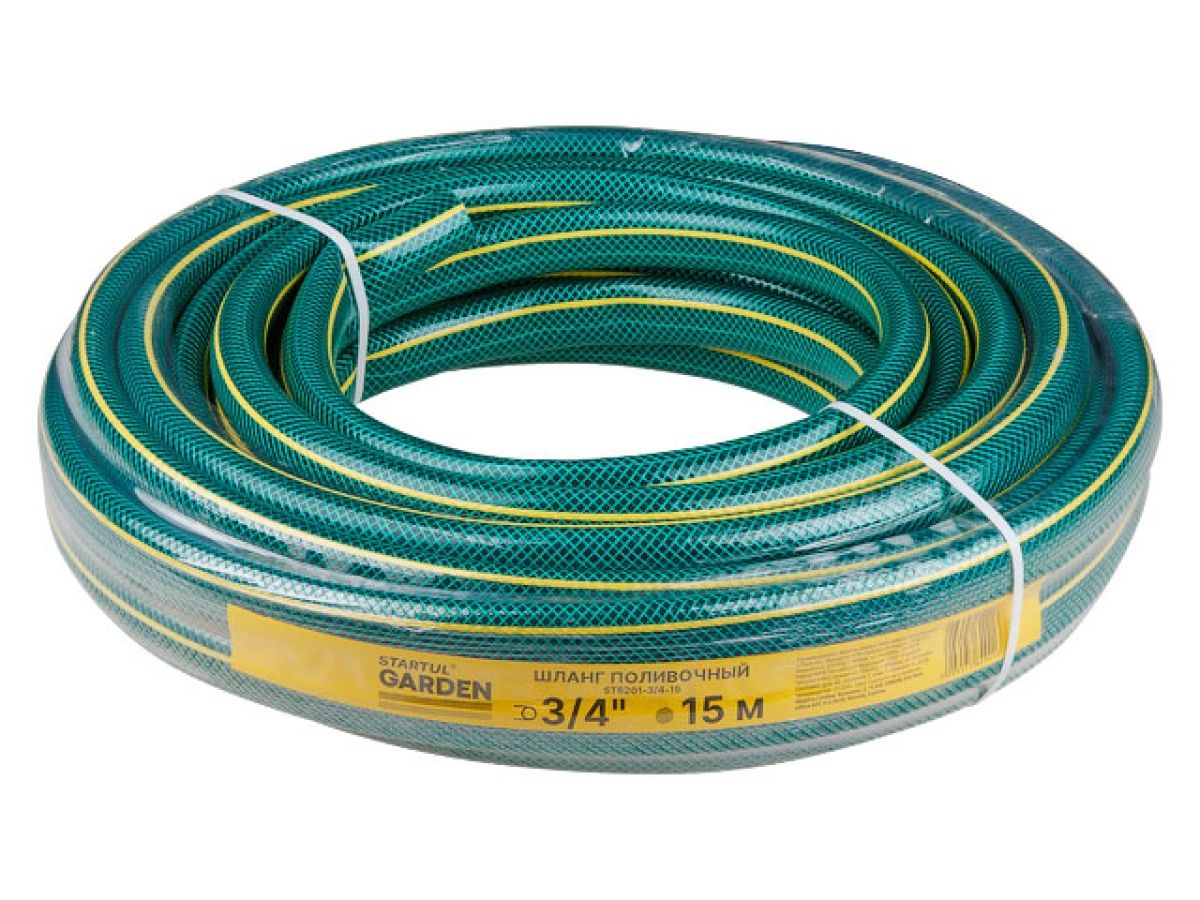 шланг поливочный 1/2" 15м startul garden (st6201-1/2-15) (4 слоя) st6201-1/2-15 от BTSprom.by