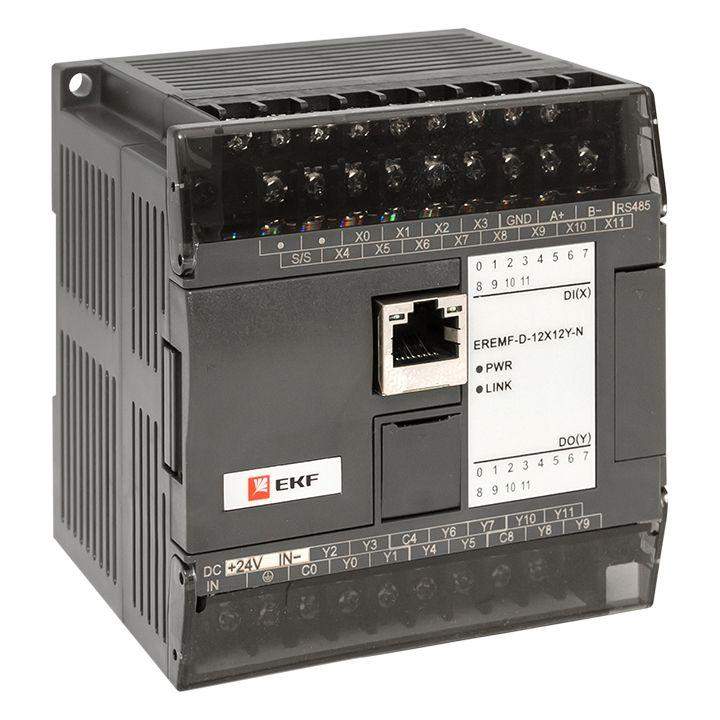 модуль дискретного ввода/вывода eremf 12/12 n pro-logic ekf eremf-d-12x12y-n от BTSprom.by