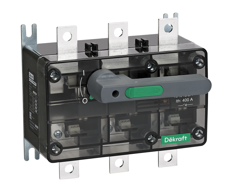 выключатель-разъединитель 3п 250а вр-104с с видимым разрывом dekraft 40454dek от BTSprom.by