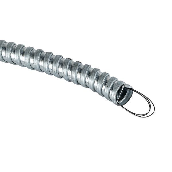  Металлорукав Р3-ЦХ-12 d12мм с протяжкой (уп.20м) EKF mrzn-12-20 фото в каталоге от BTSprom.by