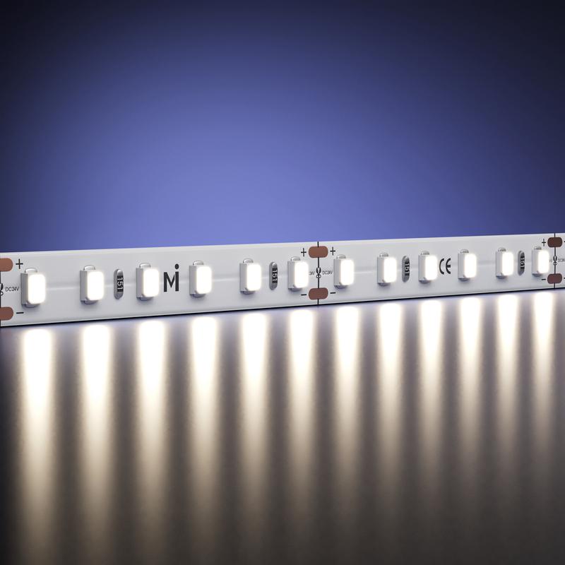  Лента светодиодная 24В 2835 14.4Вт/м 4000К IP20 (уп.5м) Maytoni 201089 фото в каталоге от BTSprom.by