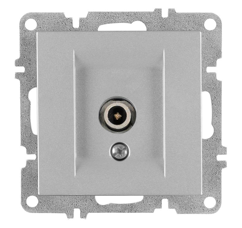 розетка телевизионная проходная tv 1вых. сп 1мод. lavin/karen универс. экран механизм сер. arvia 50 03 2000 272 от BTSprom.by