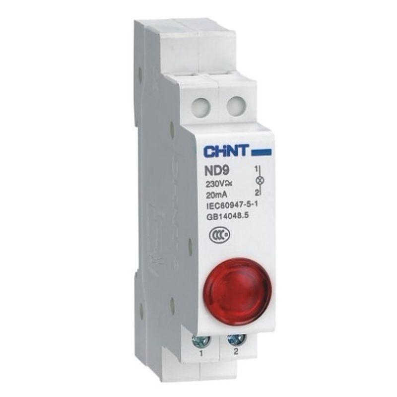 индикатор nd9-1/r ac/dc 24в (led) (r) красн. chint 594111 от BTSprom.by