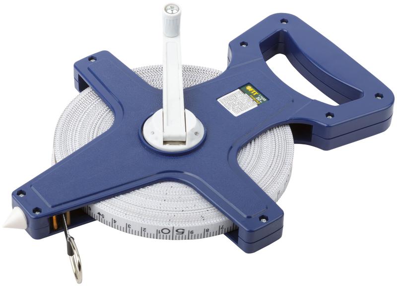  Рулетка землемерная 50м фибергласовая лента открытый корпус син. FIT 17650 фото в каталоге от BTSprom.by