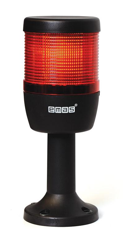колонна сигнальная 70мм 220в стробоскоп flesh красн. emas ik71f220xm01 от BTSprom.by