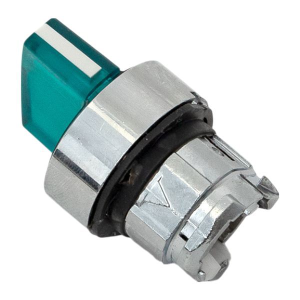  Механизм переключателя исполнительный XB4 IP65 на 2 положения с фиксацией с подсветкой с короткой ручкой зел. EKF XB4BD2FL-G-65 фото в каталоге от BTSprom.by