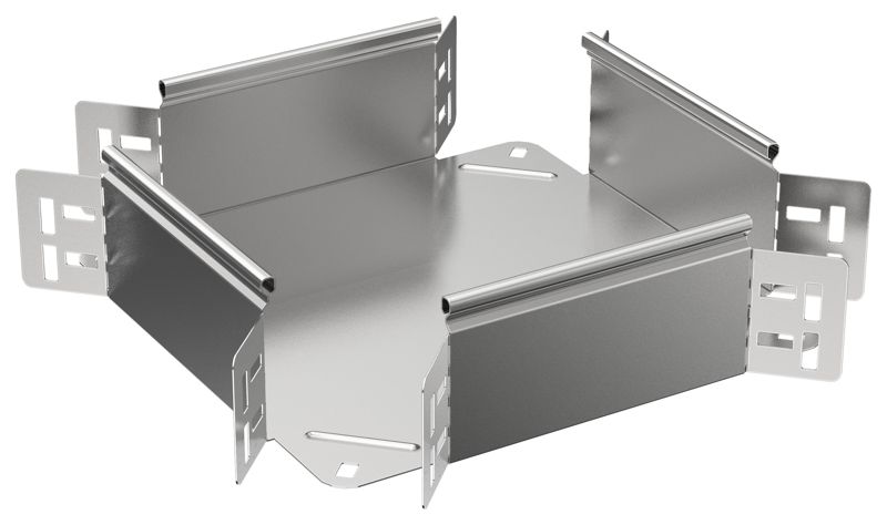 Ответвитель для лотка 80х80 1.5мм ESCA 7 IEK ES7-KR-080-080-15 от BTSprom.by