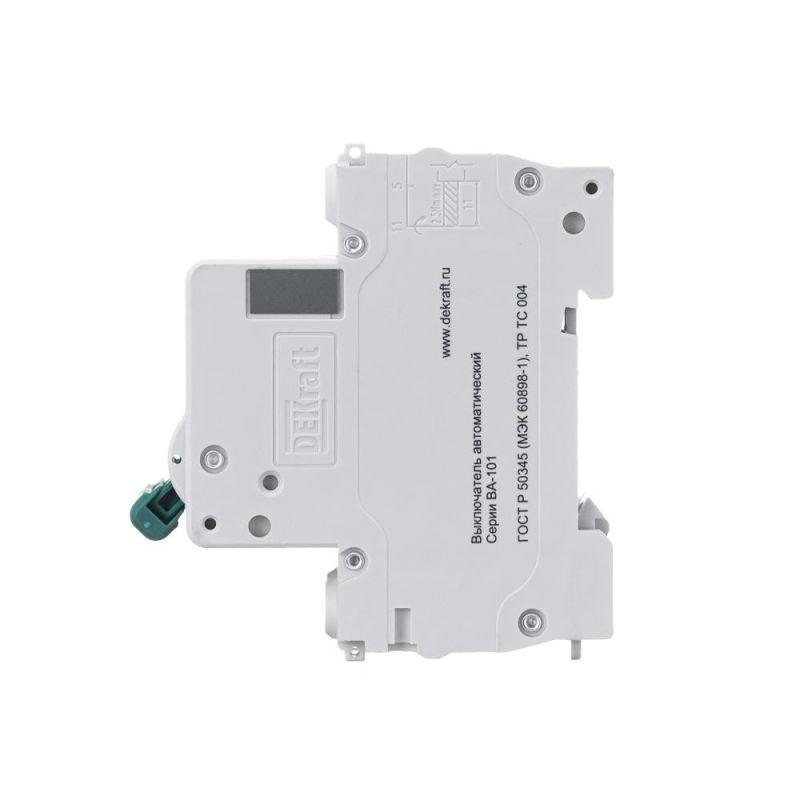  Выключатель автоматический модульный 2п C 50А 4.5кА ВА-101 DEKraft 11071DEK фото в каталоге от BTSprom.by