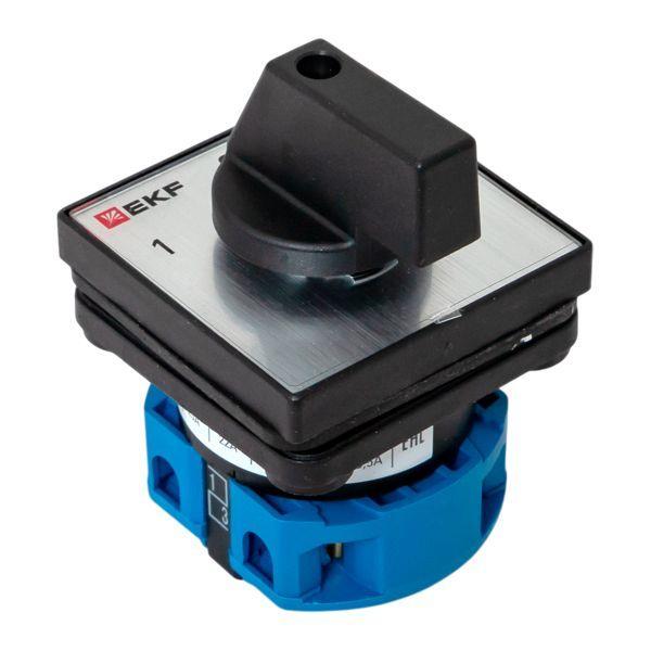  Переключатель кулачковый ПК-1-41 1п 25А "1-0-2" IP65 EKF pk-1-41-25-65 фото в каталоге от BTSprom.by