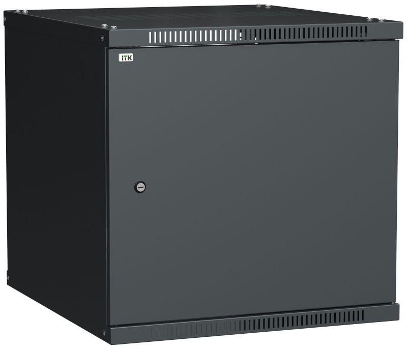 шкаф linea we 6u 600х650мм дверь металл черн. itk lwe5-06u67-mf от BTSprom.by