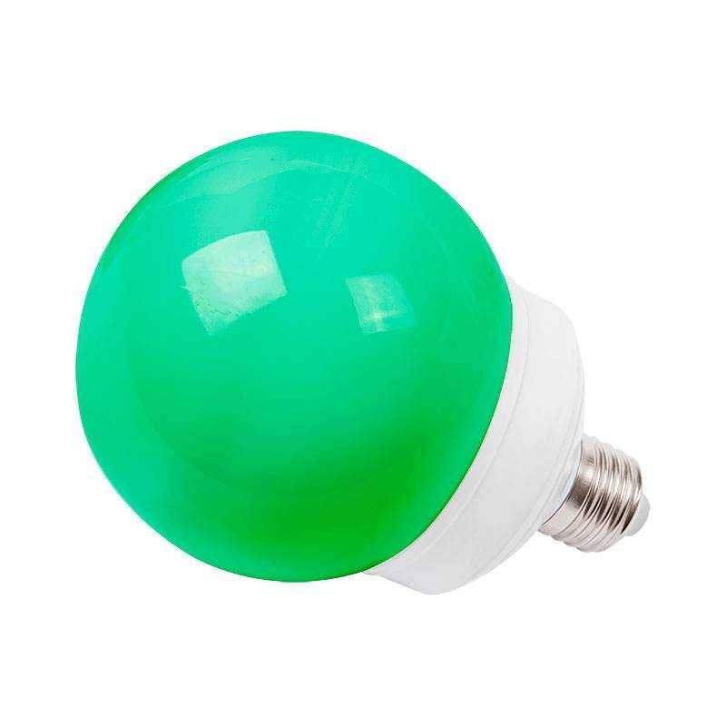 лампа шар e27 12 ledØ100мм зеленая от BTSprom.by