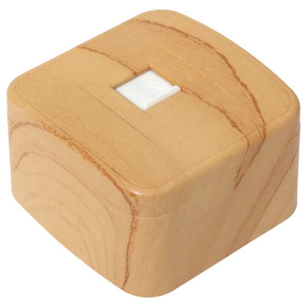  Розетка телефонная 1-м ОП Минск Phone свет. дерево EKF EGT01-034-30 фото в каталоге от BTSprom.by