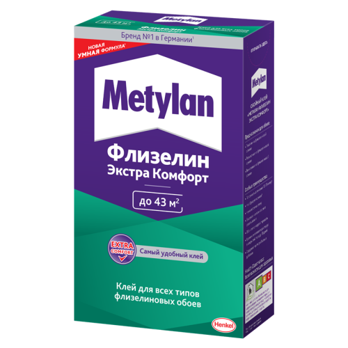 клей обойный метилан флизелин экстра комфорт 300г момент б0051812 от BTSprom.by