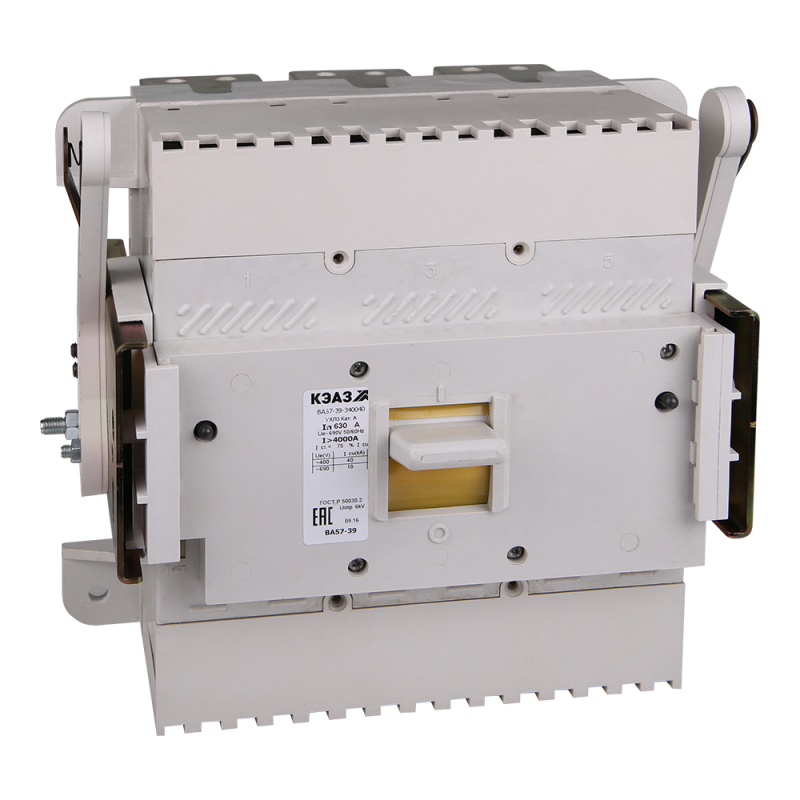 выключатель автоматический 500а 5000im ва57-39-341840 ухл3 690в ac нр=230в ac/220в dc кэаз 249263 от BTSprom.by