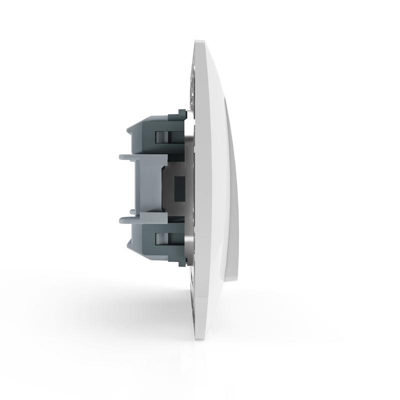  Выключатель 1-кл. СП AVA 10А IP20 в сборе бел. TOKOV LIGHT TKL-AV-V1F-C01 фото в каталоге от BTSprom.by