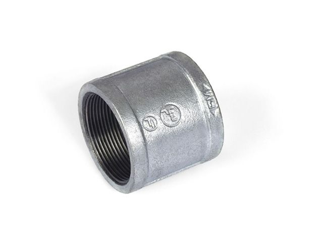 муфта 1/2" вн.-вн. чугун оцинк., (2 шт. инд. упак.),  av engineering avec450000012 от BTSprom.by