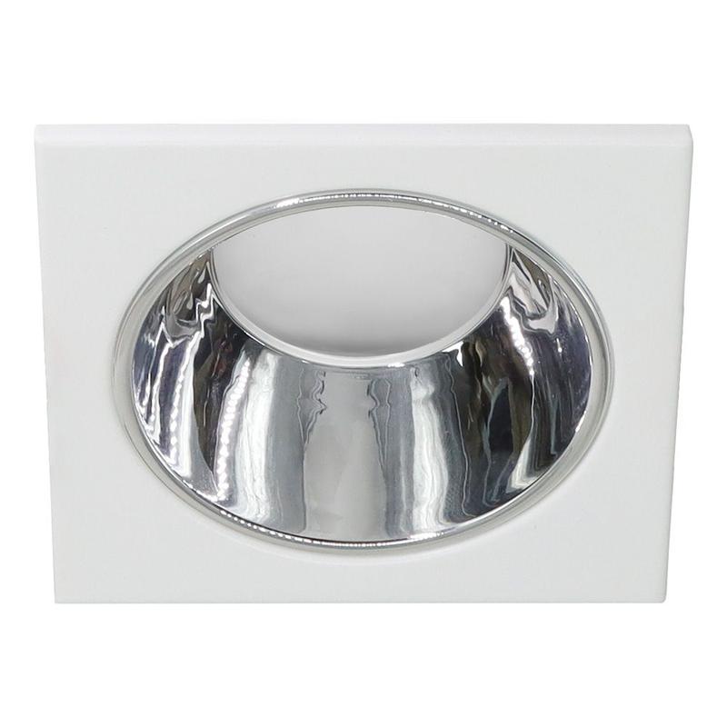 светильник потолочный встраиваемый mr16 g5.3 бел. + хром dl3112 feron 51406 от BTSprom.by