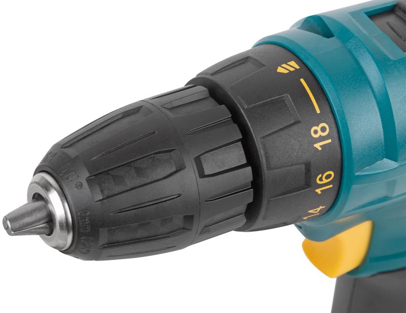  Дрель-Шуруповерт акк. 12В; 0-650 об/мин; 15 Нм; 1 (Li-Ion) 1.3 Ач; 1 ч.; рез. накл.; коробка FIT 80179 фото в каталоге от BTSprom.by