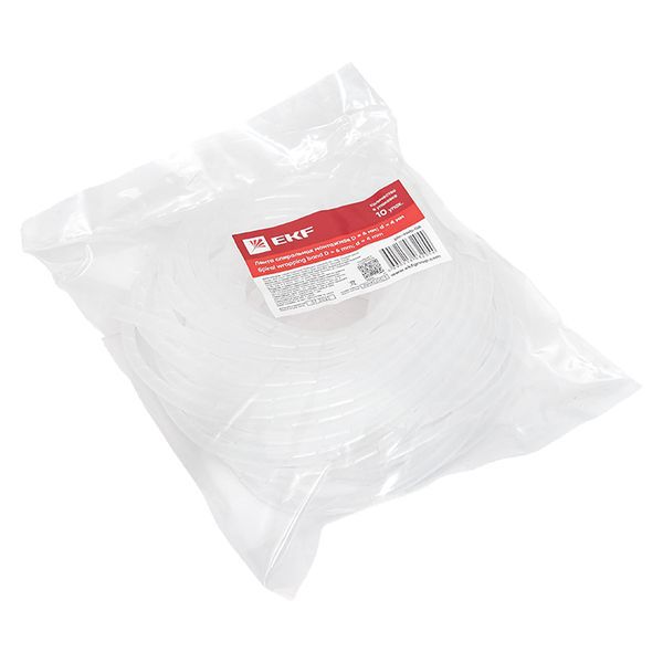  Лента спир. монтаж. SWB-06 D=6мм d4 (уп.10м) EKF plc-swb-06 фото в каталоге от BTSprom.by