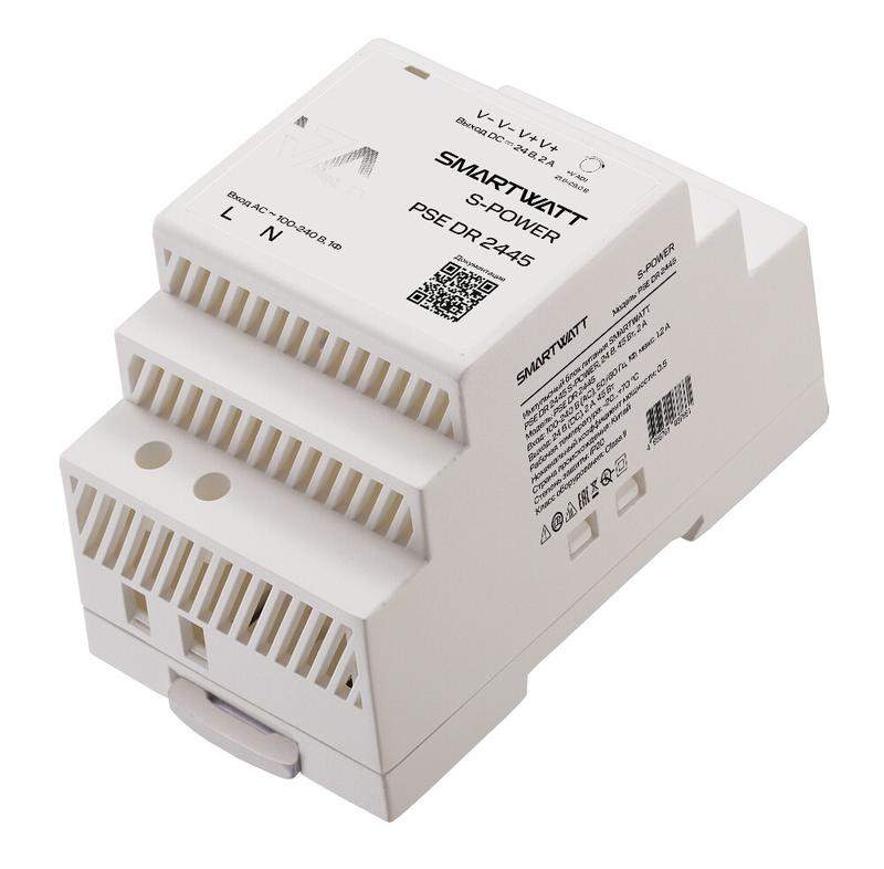 блок питания импульсный pse dr 2445 s-power 24в 45вт 2а smartwatt 4512020450012 от BTSprom.by