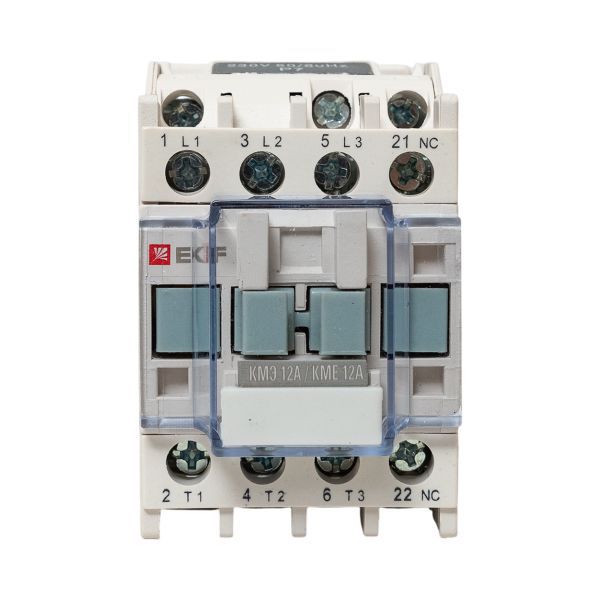 Контактор КМЭ 12А кат. 220В AC 1НЗ EKF ctr-s-12-220-nc фото в каталоге от BTSprom.by