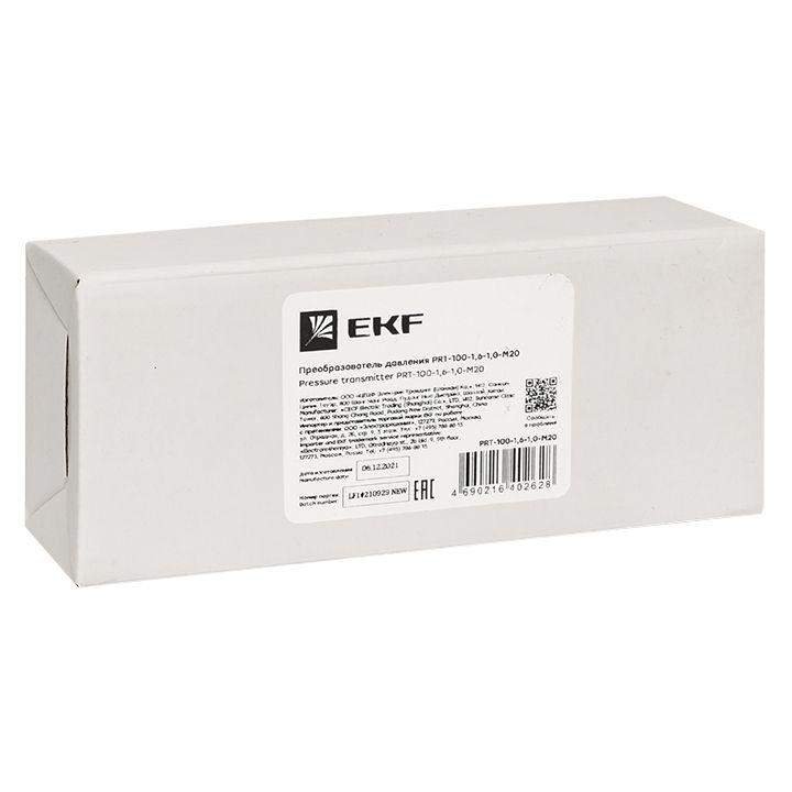  Преобразователь давления EKF PRT-100-1.6-1.0-M20 фото в каталоге от BTSprom.by