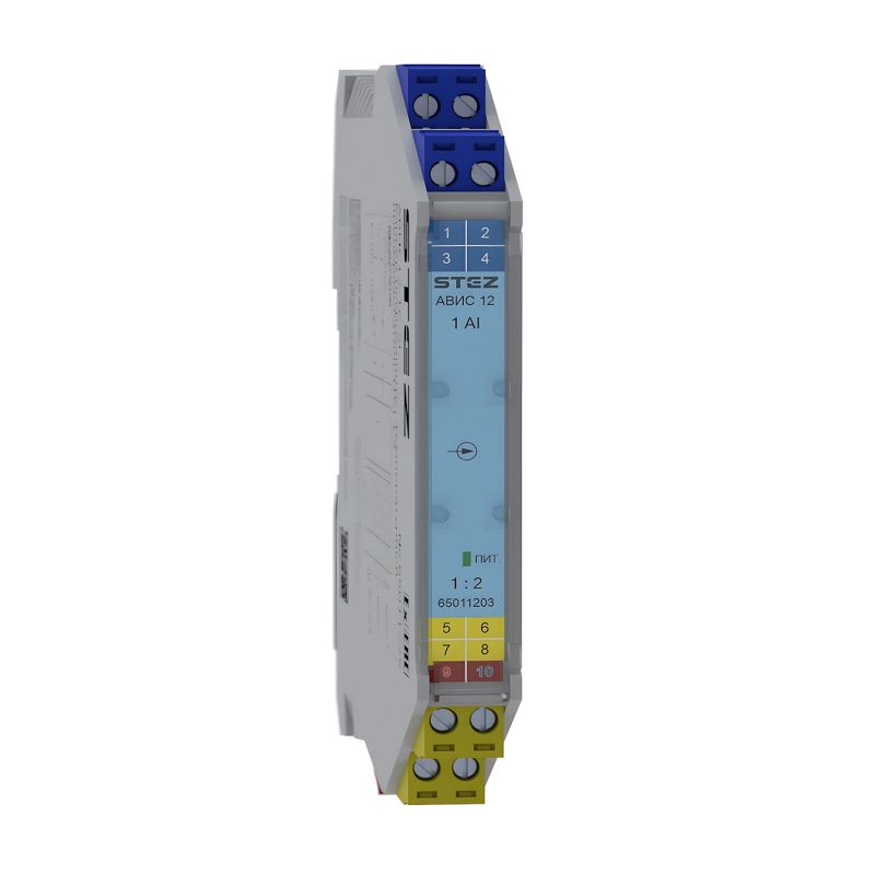 барьер искрозащиты разделительный преобразователь входных аналоговых сигналов авис12-rpssi-i-2i стэз 65011203 от BTSprom.by