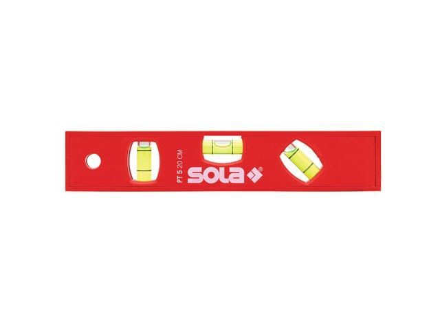 уровень 200мм 3 глазка пластм. магнит. ртm 5 20 (sola) 01430601 от BTSprom.by