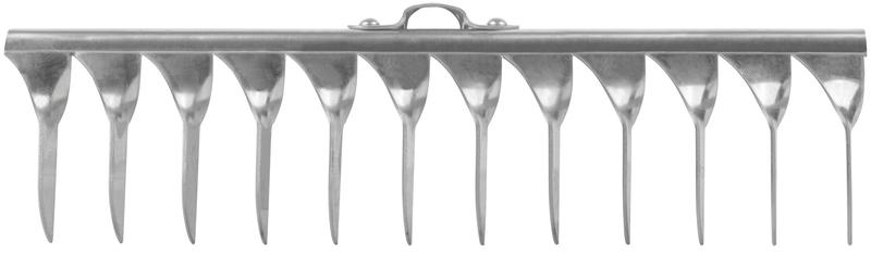  Грабли витой зуб нержавеющая сталь 12 зубьев без черенка FIT 76981 фото в каталоге от BTSprom.by