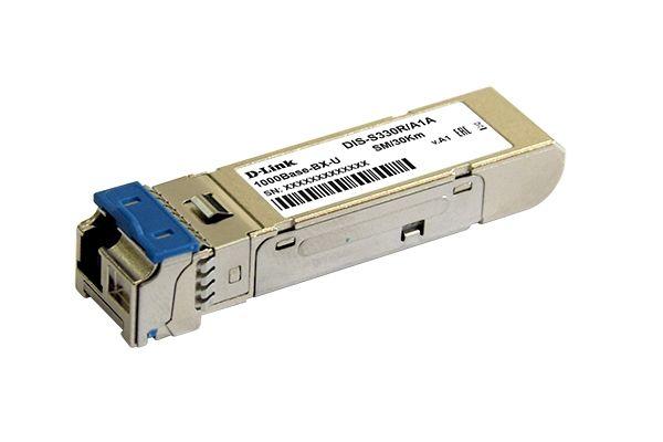 трансивер sfp промышленный s330r/30km/a1a wdm с 1 портом 1000base-bx-u (tx:1310 нм rx:1550 нм для одномод. оптич. кабеля (до 30км) d-link 1607591 от BTSprom.by